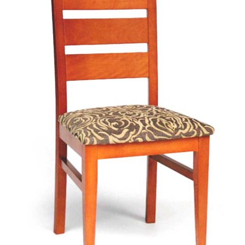 silla tapizada haya