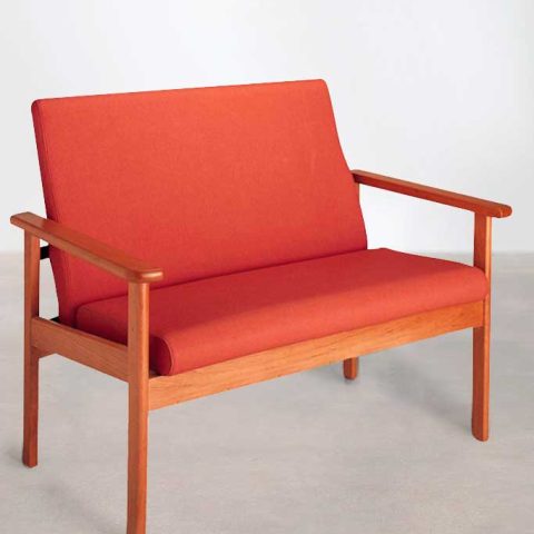 sofa madera de haya 2 plazas