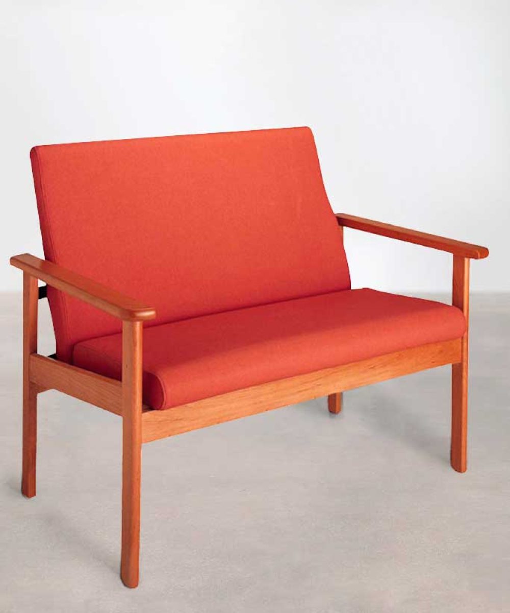 sofa madera de haya 2 plazas